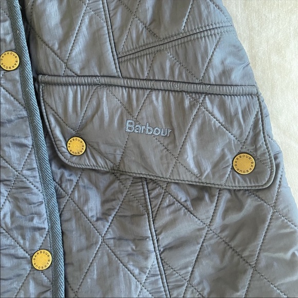 Cavalry Quilted Barbour coat size 6 US - Picture 6 of 6
